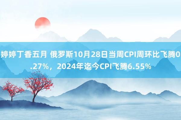 婷婷丁香五月 俄罗斯10月28日当周CPI周环比飞腾0.27%，2024年迄今CPI飞腾6.55%