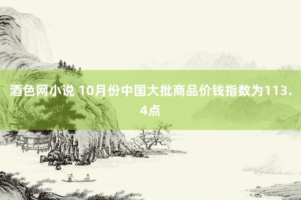 酒色网小说 10月份中国大批商品价钱指数为113.4点